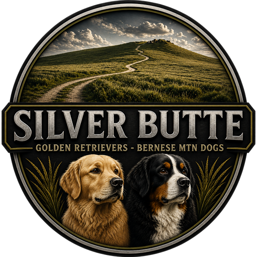 Silver Butte Golden Retrievers logo